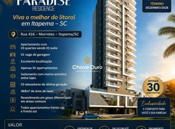 Apartamento · 3 Quartos · Apartamento à venda - na Praia de Itapema