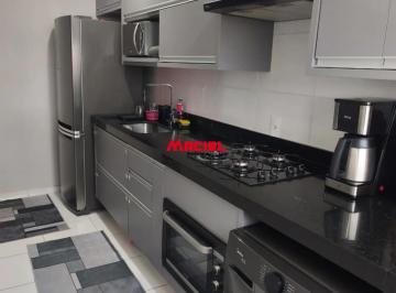 Apartamento · 57m² · 2 Quartos · 1 Vaga · APARTAMENTO EM JACAREI, 2 QUARTOS, 1 BANHEIRO, SACADA, 1 GARAGEM, ELEVADOR, EXCELENTE LOCALIZAÇÃO.