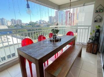 Apartamento · 128m² · 3 Quartos · 2 Vagas · Apartamento Mobiliado à Venda | 128 m² | 3 Suítes | Varanda Gourmet | Nova Petrópolis – São Bernardo