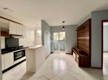 Apartamento · 50m² · 2 Quartos · 1 Vaga · Apartamento semi-mobiliado com 2 dormitórios e sacada com churrasqueira no bairro Santo Antônio