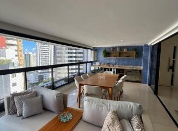 Apartamento en Aluguel de 3 quartos Pituba · Excelente 03 suítes com Varanda Gourmet na Pituba - Andar Alto e Nascente