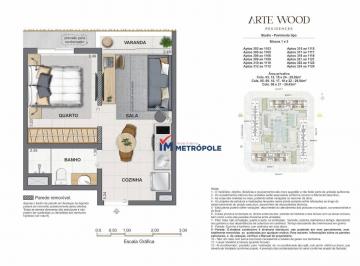 Apartamento · 29m² · 1 Quarto · 1 Vaga · Studio para venda em Jacarepaguá de 29.00m² com 1 Quarto e 1 Garagem
