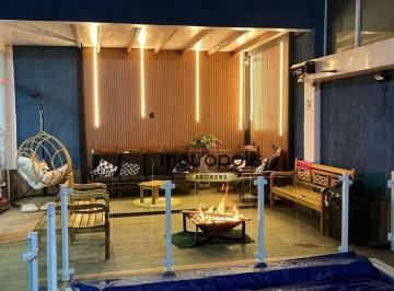 Área de Lazer · Sobrado com 4 dormitórios à venda, 368 m² por R$ 1.280.000,00 - Utinga - Santo André/SP
