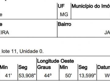 Photo_0 ·
Oferta promissora — Terreno no Jardins, Oliveira - MG, Nº 00, 200m² | Leilão