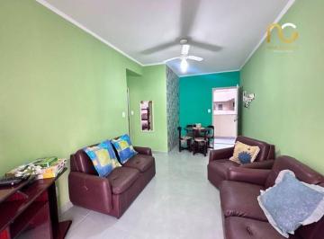 e4c4e65ca2838f27e36db0412161785d91694dc5 · Apartamento com 2 dormitórios à venda, 60 m² por R$ 375.000,00 - Vila Guilhermina - Praia Grande/SP