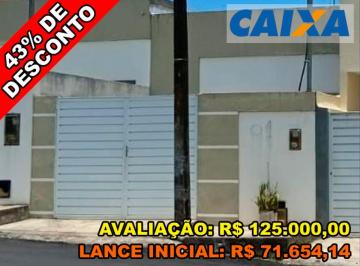 Casa de 2 quartos, Estância · Casa com 96,69m² de área de terreno e 56,64m² de área privada - Estância/SE