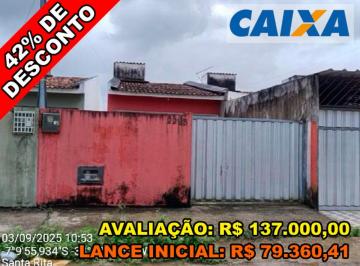 Casa de 2 quartos, Santa Rita · Casa com 250m² de área de terreno e 62m² de área privada - Santa Rita/PB