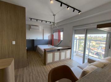 Apartamento · 40m² · 1 Quarto · 1 Vaga · Um dos studios mais elegantes do Campolim. Totalmente mobiliado, pronto para morar e localizado em u