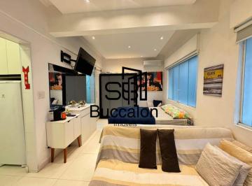 Apartamento · 34m² · 1 Vaga · Studio Porteira Fechada em Prédio Frente Mar — Embaré, Santos