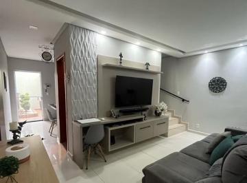 Casa · 83m² · 2 Quartos · 2 Vagas · Sobrado com 2 quartos - 2 (suítes) à venda, 83 m² por R$ 490.000 - Villa Toscana