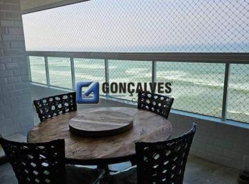 Apartamento · 112m² · 3 Quartos · 2 Vagas · Apartamento à venda com 3 dorms (1 suíte), varanda gourmet e vista mar — Frente na Av. Gov. Mário Co