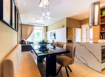 1_sala_ living · Apartamento de 85m² com 3 quartos no Estreito