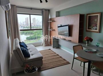 Apartamento · 1 Quarto · 1 Vaga · Oportunidade - Apt de 1 Quarto no Parque do Cais | Rooftop, Piscina e Vista Incrível | Venda ou Loca