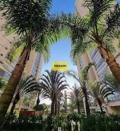 Apartamento · 147m² · 3 Quartos · 2 Vagas · Porteira Fechada no Auge Home Resort: 147m², 3 Suítes (Ar-Condicionado) e Vista