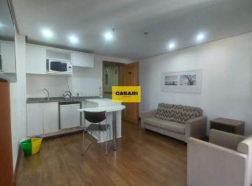 Apartamento · 50m² · 1 Quarto · 1 Vaga · Flat Mobiliado com 1 Suíte, Frente, 1 Vaga — Centro de São Bernardo do Campo