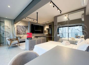 Apartamento · 40m² · 1 Quarto · 2 Vagas · Studio para venda em Itaim Bibi de 40.00m² com 1 Quarto, 1 Suite e 2 Garagens