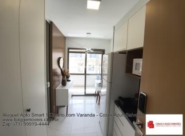 Apartamento · 26m² · 1 Quarto · 1 Vaga · Apartamento para alugar em Costa Azul de 26.00m² com 1 Quarto, 1 Suite e 1 Garagem