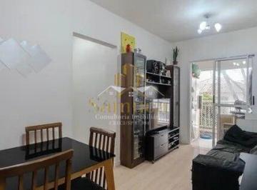 Apartamento · 52m² · 2 Quartos · 1 Vaga · Lindo apartamento de 2 dormitórios com armários, 52mts/aú, 1 vaga de garagem, prédio com lazer total