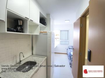 Apartamento · 15m² · 1 Quarto · 1 Vaga · Apartamento para venda em Amaralina de 15.00m² com 1 Quarto, 1 Suite e 1 Garagem