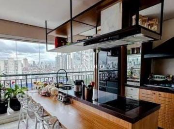Apartamento · 115m² · 3 Quartos · 2 Vagas · Condomínio Bem Studios - Apartamento à venda com 115 m², 3 suítes, varanda gourmet e 2 vagas no Bele