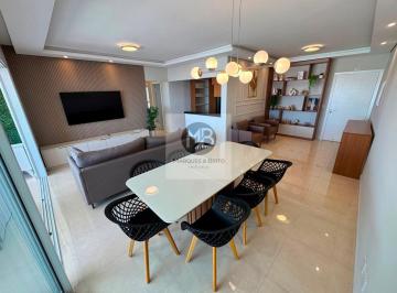 Apartamento · 119m² · 3 Quartos · 2 Vagas · Starville - Apartamento mobiliado para aluguel no Centro, Peruíbe/SP
