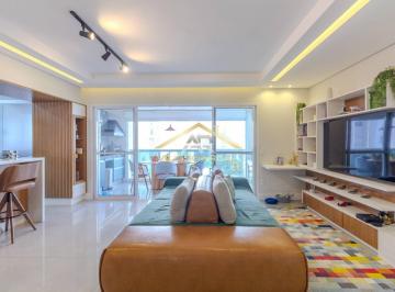 Sala de Estar · Apartamento 90m²|2 Suítes| Moveis Planejados| 2 Vagas no Centro de Osasco.