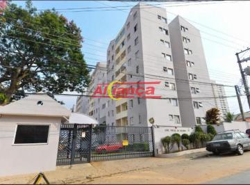 Apartamento · 51m² · 2 Quartos · 1 Vaga · Apartamento mobiliado 51m², com 2 dormitórios, 1 vaga, para locação no Picanço, Guarulhos - SP