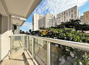 Varanda · Apartamento 3 Quartos para Locação em Santos - Sp