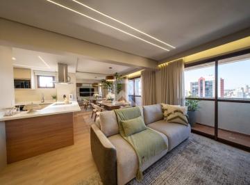 Apartamento · 123m² · 2 Quartos · 2 Vagas · Cobertura Mobiliada com Vista Livre, 2 suítes e 2 vagas para locação, 123 m² – Centro – Curitiba/PR