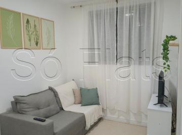 Apartamento · 35m² · 2 Quartos · Residencial Cury Square Panamby , flat disponível para locação contendo 35m² e 02 dorms.