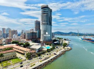 Apartamento · 228m² · Apartamento à venda no Ponta da Praia em Santos.