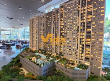 Maquete · Azzure Resort Life – 80 m² | 2 Dorms (1 Suíte) | 1 Vaga