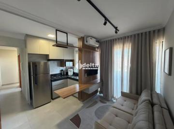 Apartamento · 52m² · 2 Quartos · 1 Vaga · Apartamento mobiliado disponível para locação no bairro Shopping Park em Uberlândia-MG