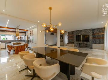 Casa · 378m² · 4 Quartos · 11 Vagas · Casa em Condomínio no Le Parc, 04 Suítes, Piscina, 06 Vagas, Espaço Gourmet com Churrasqueira, PIlar