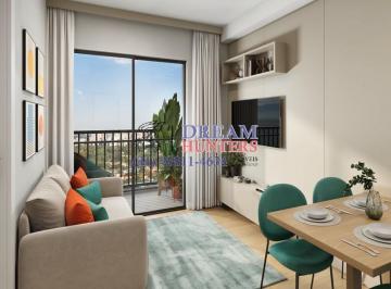 01_living_meio.jpeg · Apartamento de 33.63m² no bairro Prado Velho, com 2 quartos, 1 banheiro e 1 vaga de garagem