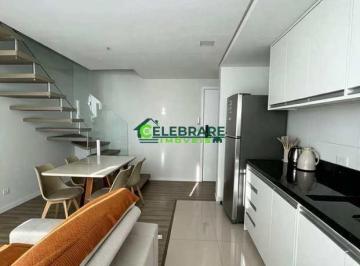 Apartamento · 47m² · 2 Quartos · 1 Vaga · COBERTURA EM PINHAIS!! 02 QTOS,COZINHA,ELEVADOR