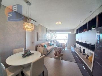 Apartamento · 132m² · 3 Quartos · 2 Vagas · Apartamento com 03 Suítes e Varanda Gourmet na Praia da Enseada – Guarujá!