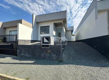 Casa · 65m² · 2 Quartos · 1 Vaga · Casa com 2 dormitórios à venda, 65,48 m² no bairro Araponguinhas em Timbó - SC