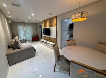 Apartamento · 88m² · 2 Quartos · 2 Vagas · Apartamento 2 Dormitórios (1 Suíte), 2 Vagas, Sacada Gourmet a 200m da Praia - Guilhermina, Praia Gr