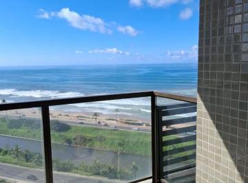 Apartamento de 1 quarto, Salvador · 1/4 sala novo, vista mar em Jaguaribe