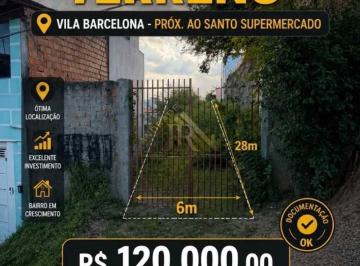 Terreno · 168m² · Terreno venda de 168 m² valor R$ 120.000,00 Vila Zacarias Sorocaba