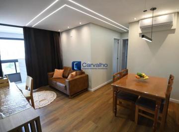 Apartamento · 58m² · 2 Quartos · 2 Vagas · Apartamento mobiliado à venda – 58 m², 2 dormitórios e lazer completo