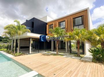 Casa · 665m² · 5 Quartos · 4 Vagas · Pedra Alta, Campinas — Uma Obra-Prima de Elegância e Glamour Contemporâneo