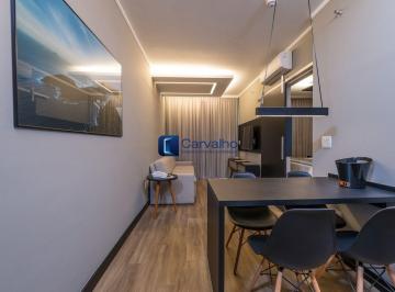 Apartamento · 40m² · 1 Quarto · 1 Vaga · Studio sofisticado com serviços de hotel no coração do Cambuí