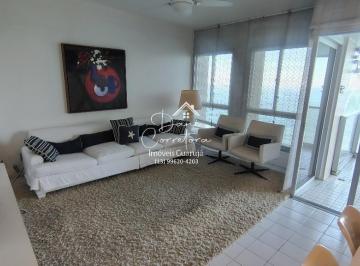 Foto 01 · Apartamento com linda vista para o mar em Guarujá-SP, no Morro do Maluf: 3 quartos, 2 suítes, 2 sala