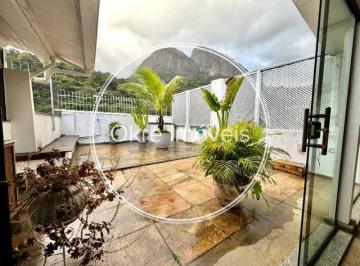 Apartamento · 238m² · 3 Quartos · 1 Vaga · Cobertura com 3 Quartos para venda, 240m²- Gávea!