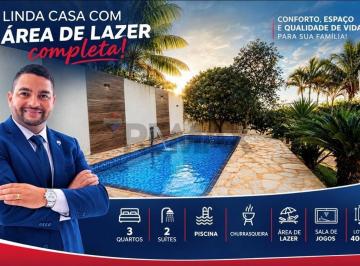 Casa · 150m² · 3 Quartos · 5 Vagas · CASA À VENDA | ARNIQUEIRAS | 3 quartos | Lazer | BRASÍLIA/DF