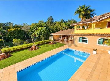 Casa · 362m² · 3 Quartos · 2 Vagas · Casa Térrea à venda em condomínio fechado em Itatiba, 3 dormitórios, piscina, vista para a mata, Con