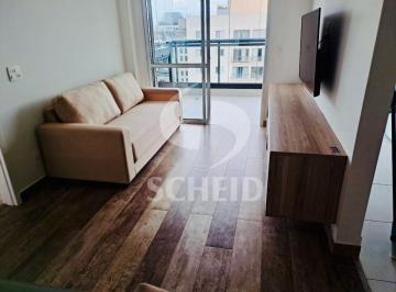 Apartamento · 50m² · 1 Quarto · 1 Vaga · Apartamento MOBILIADO para locação na Chacara Santo Antônio