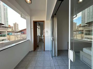 Casa · 97m² · 2 Quartos · 1 Vaga · Casa Sobreposta em Condomínio 2 Dormitórios, Pronta para Morar no Embaré - Santos SP